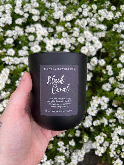 Black Coral | 10 oz Soy Candle