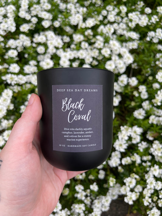 Black Coral | 10 oz Soy Candle
