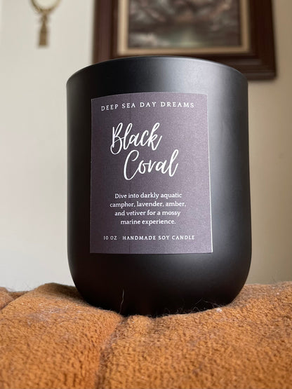 Black Coral | 10 oz Soy Candle