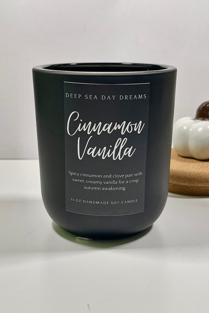 Cinnamon Vanilla | 10 oz Soy Candle